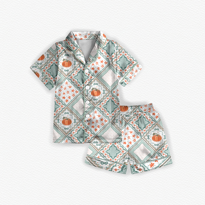 County Fair Mama Button Up Pajamas