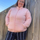 Pink Quilted Adult Jacket | Bamboo