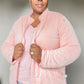 Pink Quilted Adult Jacket | Bamboo