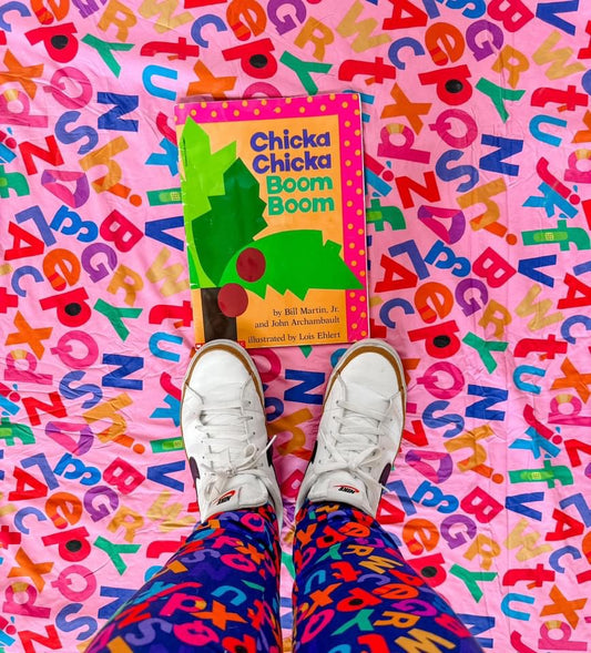 Chicka Chicka Boom Boom© Pink Cuddle Blanket