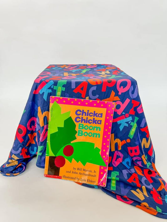 Chicka Chicka Boom Boom© Blue Cuddle Blanket