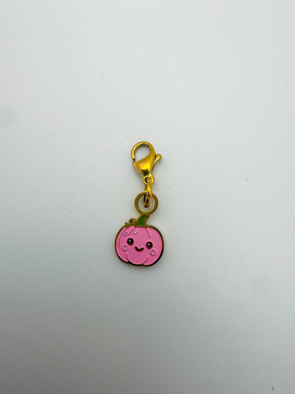 Pink Pumpkin Charm