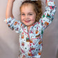 Candy Cane Lane Kids Button Up Set