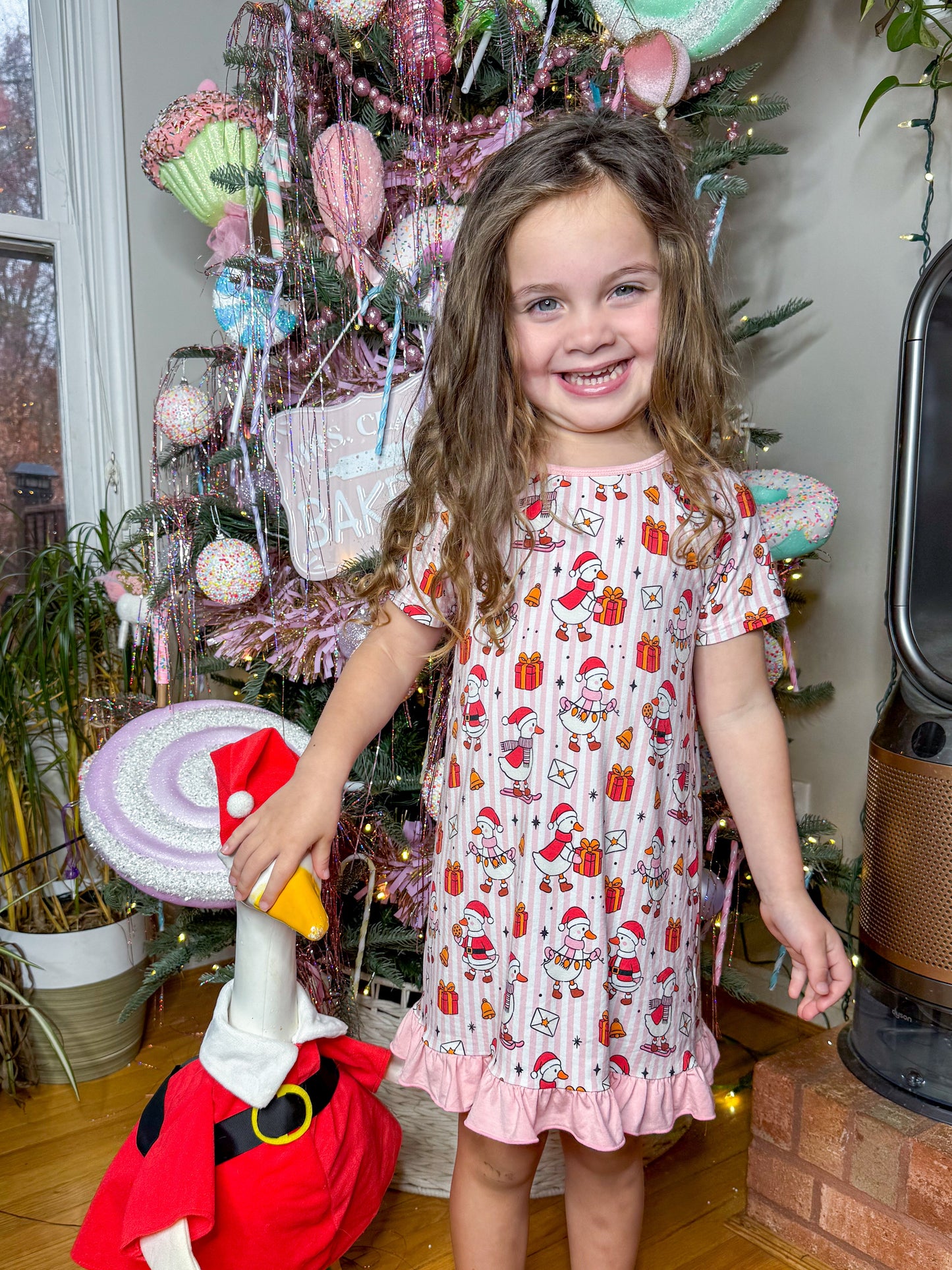 Merry Honkmas Girls Nightgown