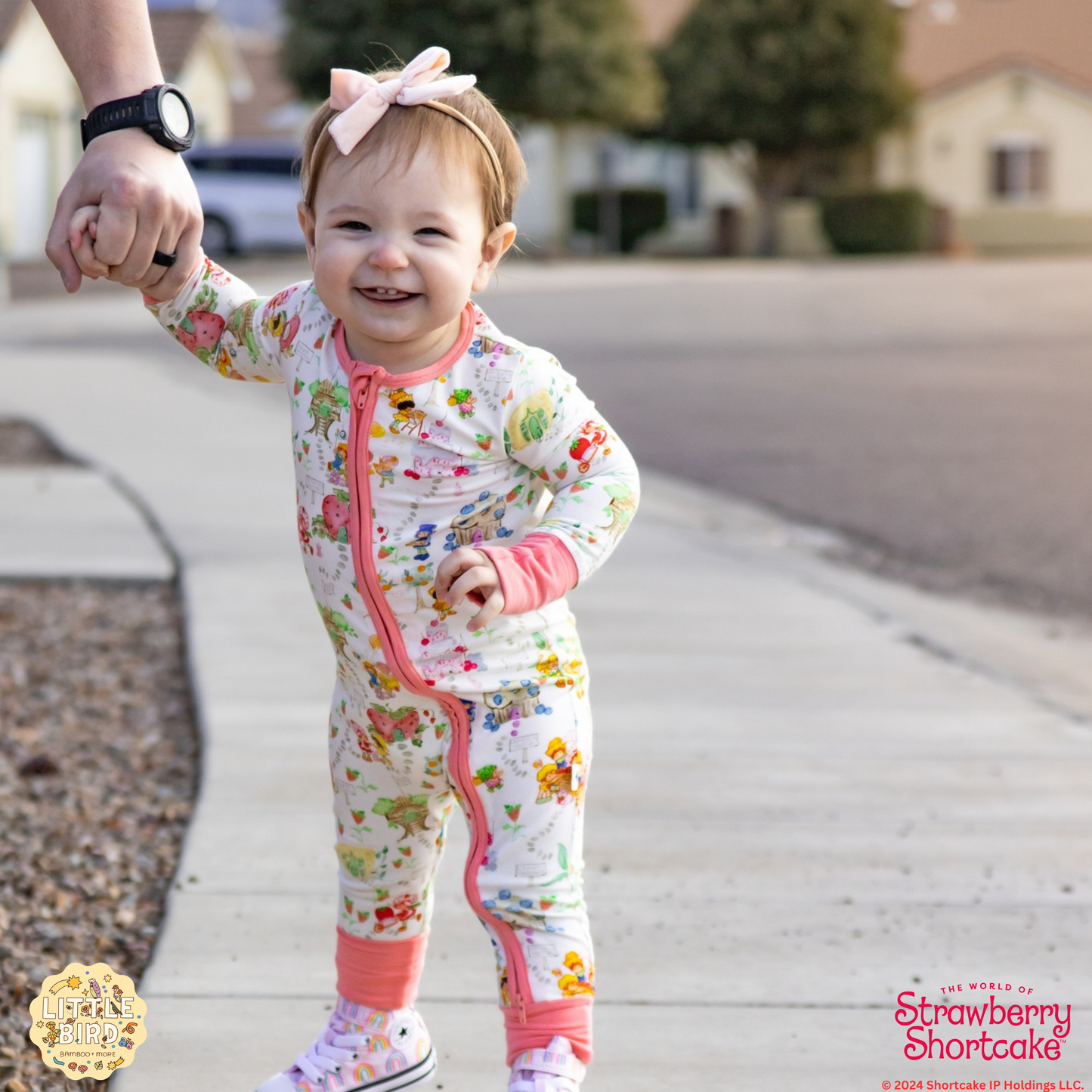 Strawberryland Convertible Romper | LBB X Strawberry Shortcake©