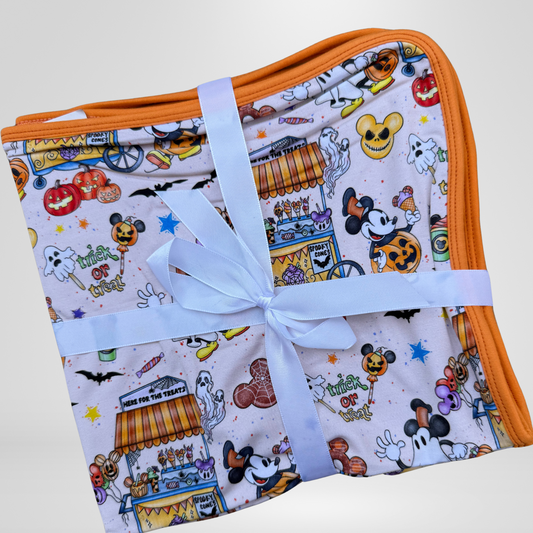 Spooky Street Mini Blanket