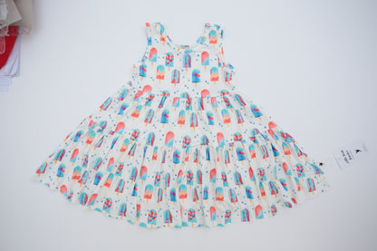 Patriotic Pops Tiered Tank Dress set