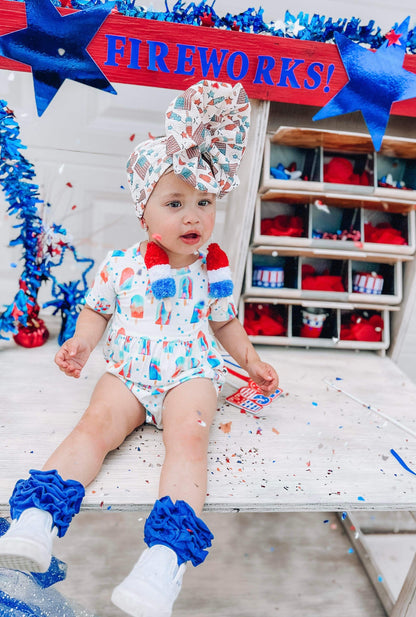 Patriotic Pops Bubble Romper