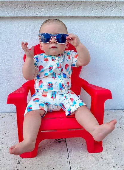 Patriotic Pops Shortie