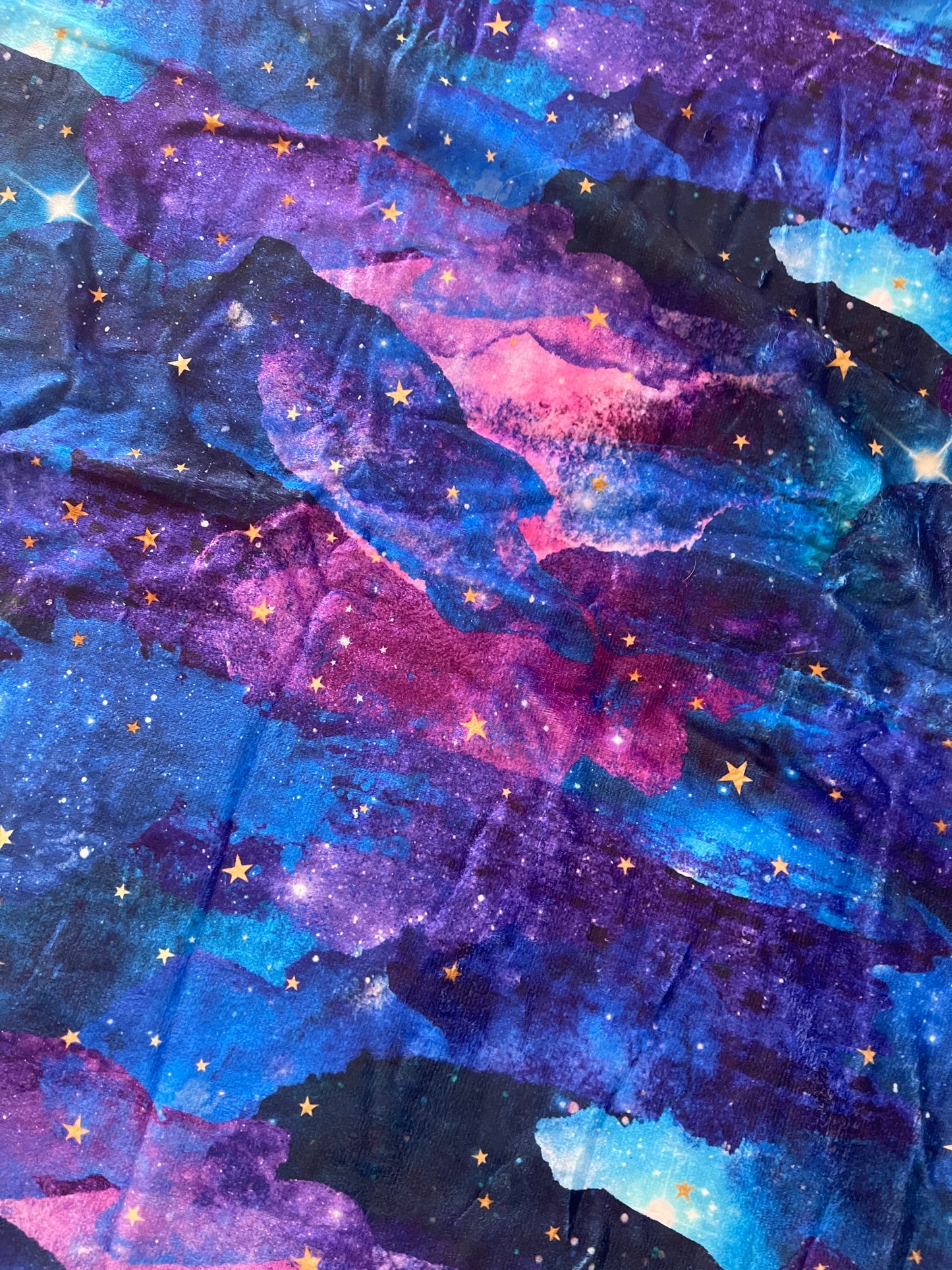 Galaxy Minky Blanket