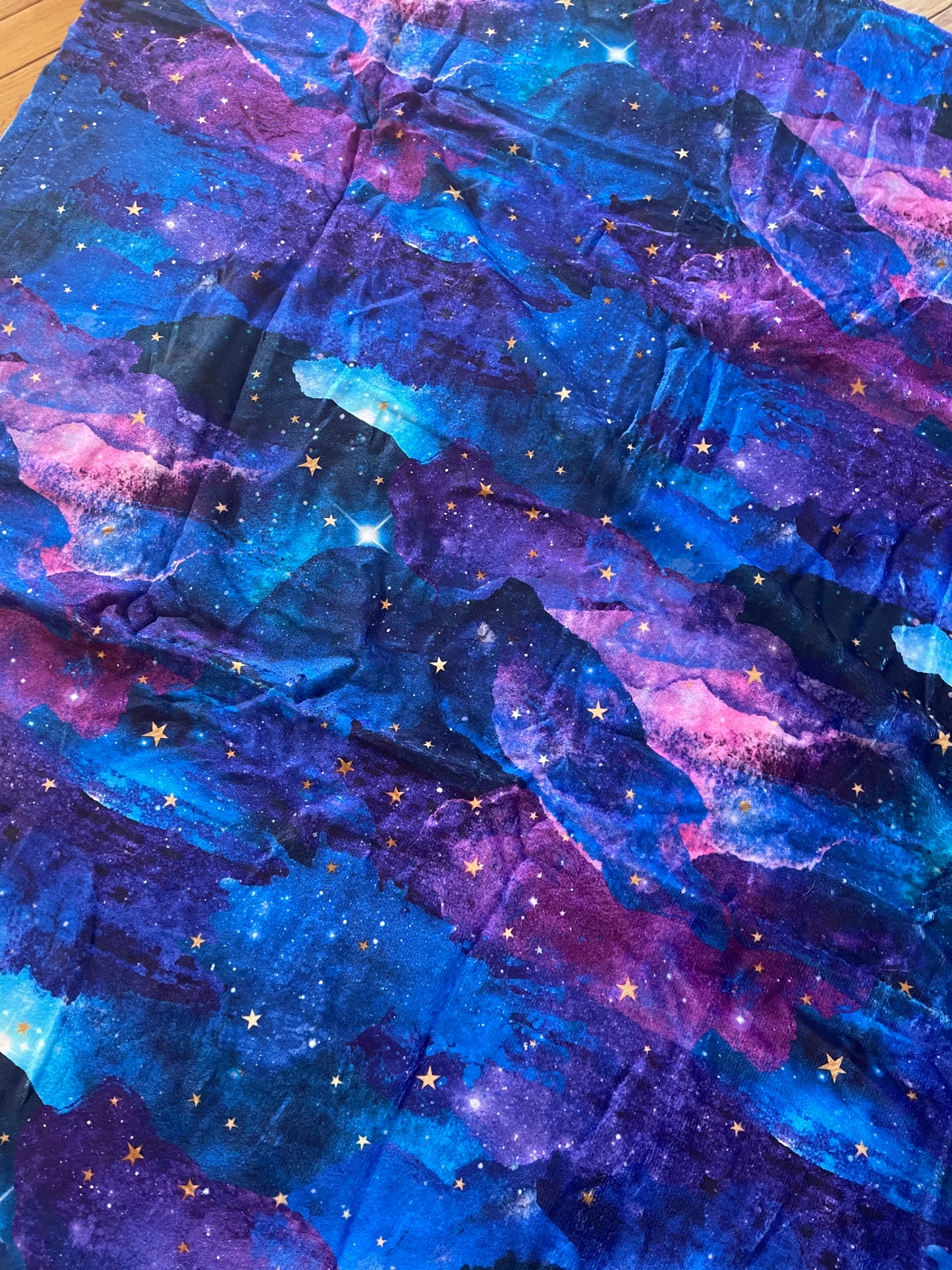 Galaxy Minky Blanket