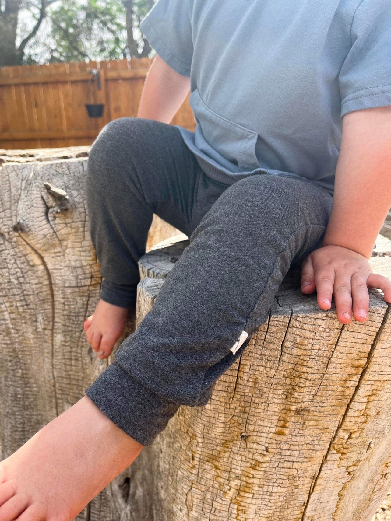 Gray Toddler Joggers