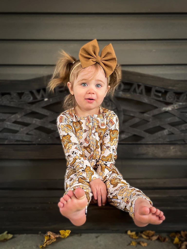 Honey Bears Convertible Romper