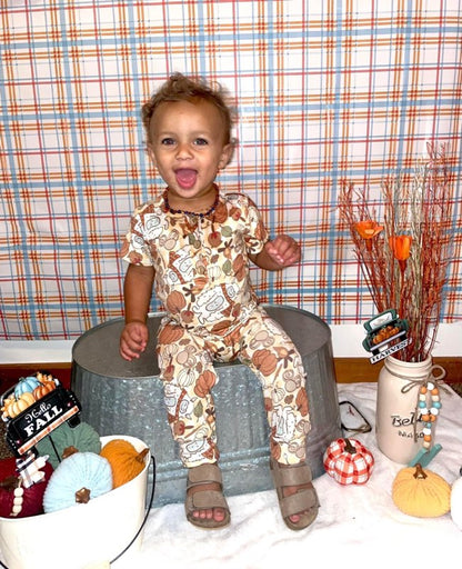 Yeti for Fall Henley Romper