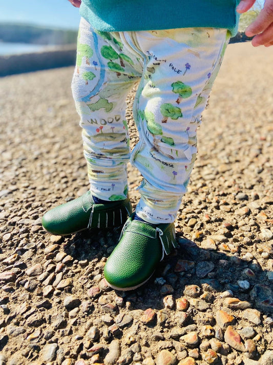 Forrest Green Moccasins