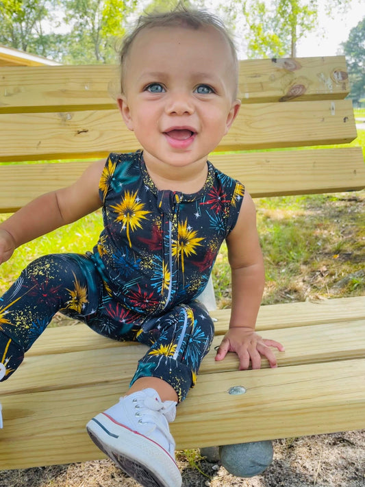 Free as a Little Bird Tank Romper