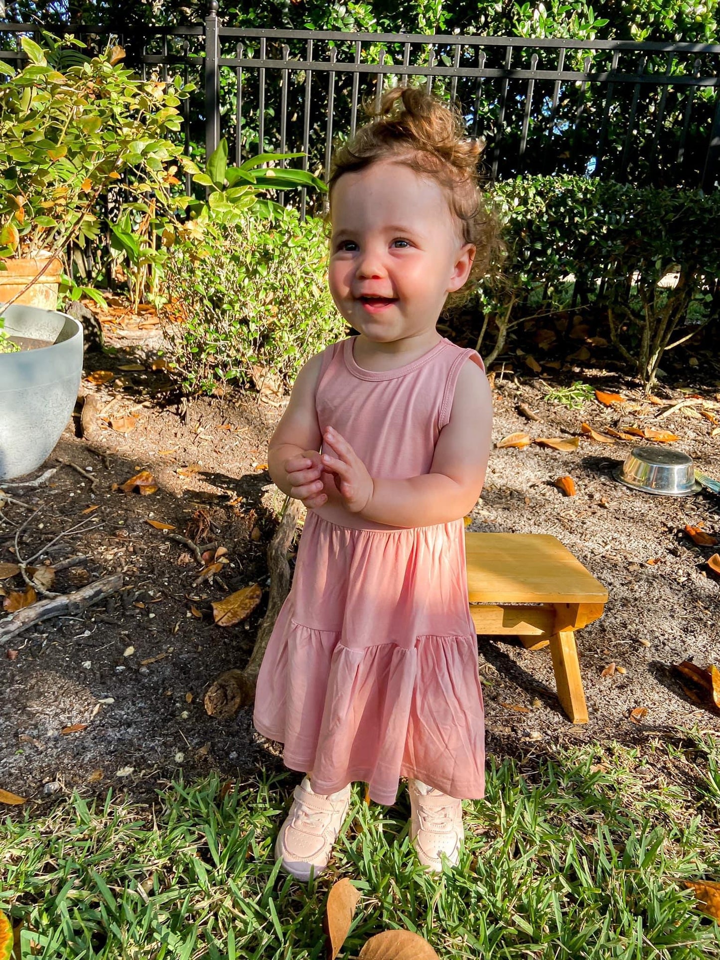 Pink Twirl Dress