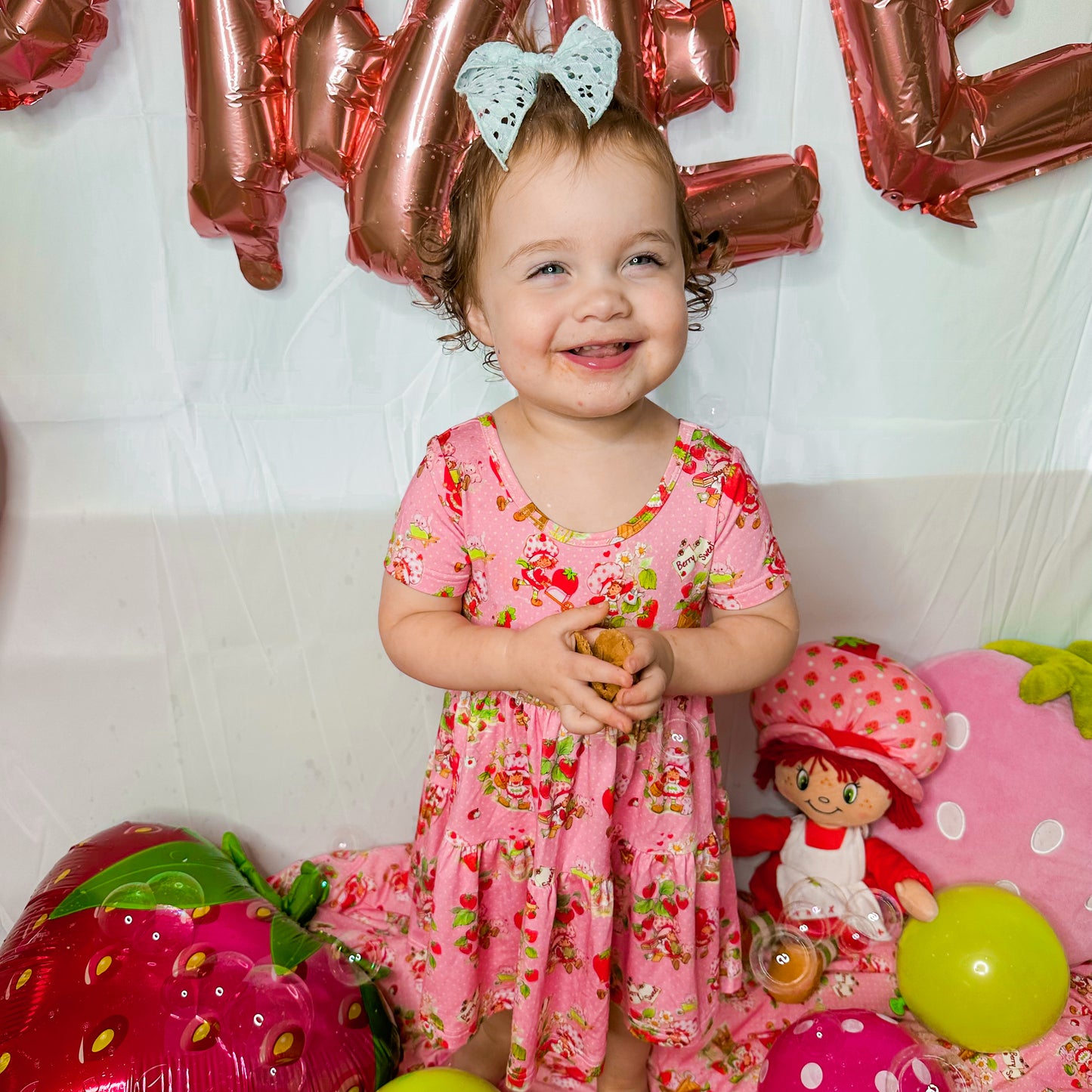 Berry Sweet Tiered Dress | Strawberry Shortcake Collection