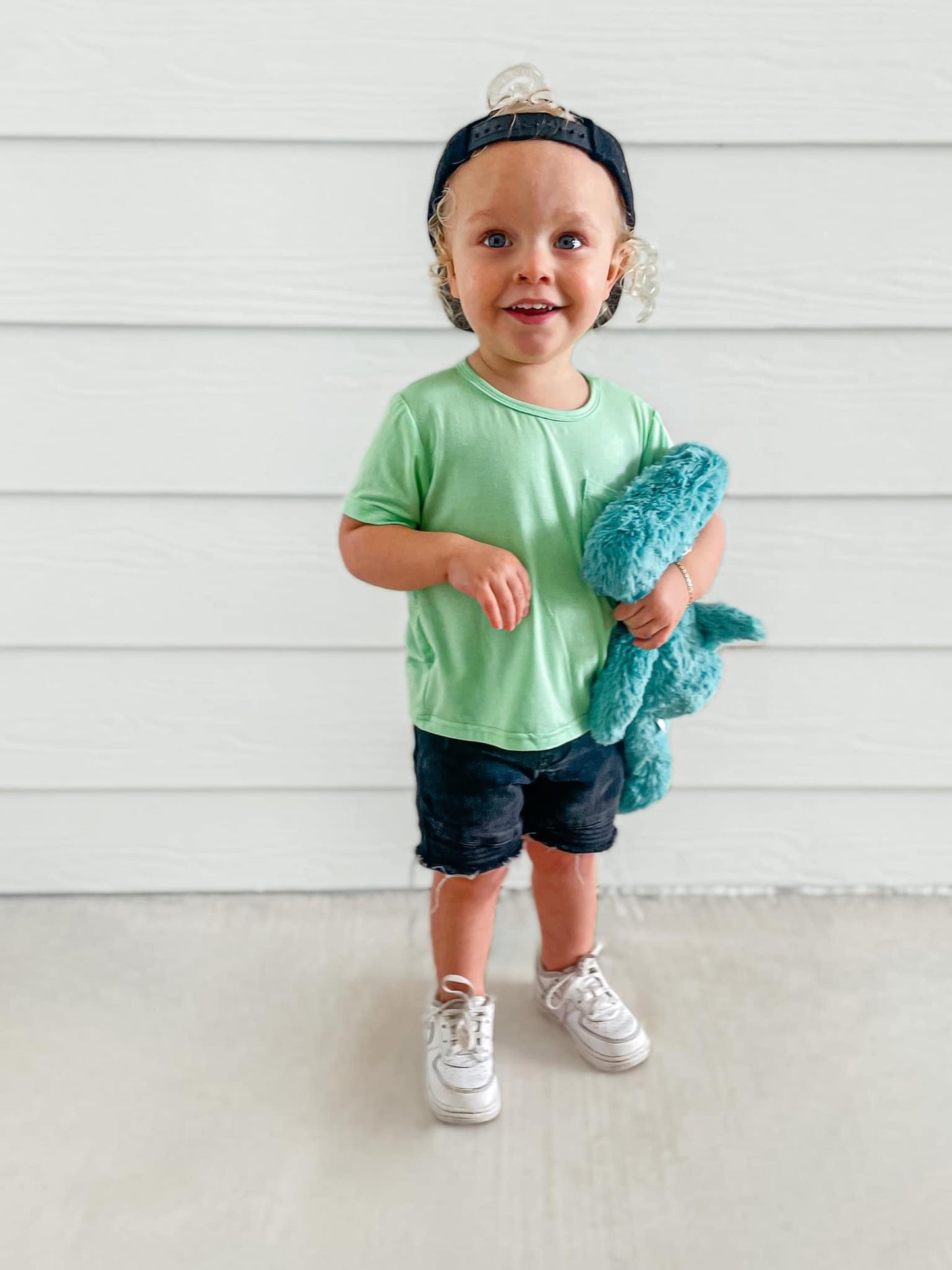 Mint Toddler Tee | Modal