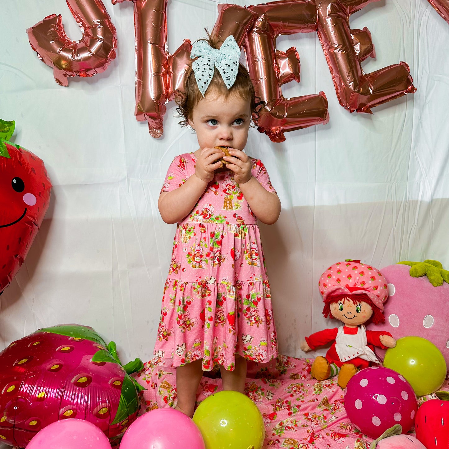 Berry Sweet Tiered Dress | Strawberry Shortcake Collection