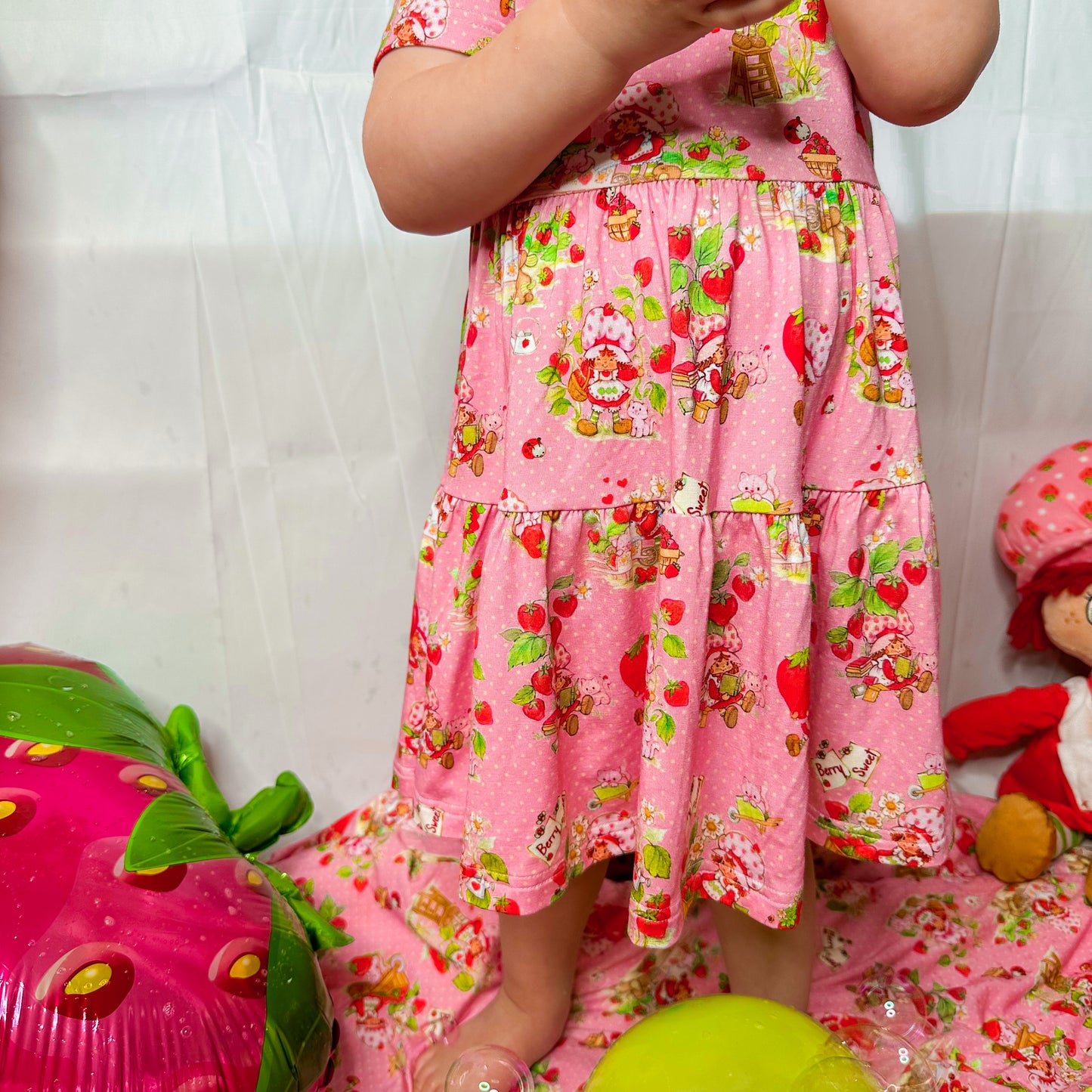 Berry Sweet Tiered Dress | Strawberry Shortcake Collection