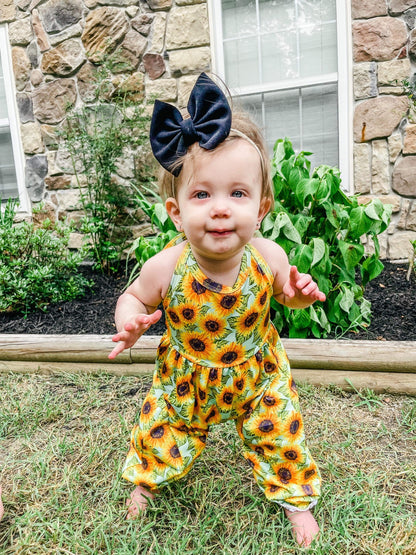 Sunnies Tie Halter Romper