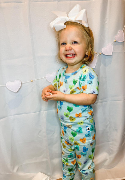 Positive Affirmations 2 Piece Set BLUE