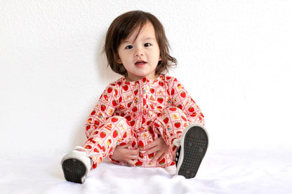 Xoxo, Strawberry Convertible Romper | Strawberry Shortcake Collection
