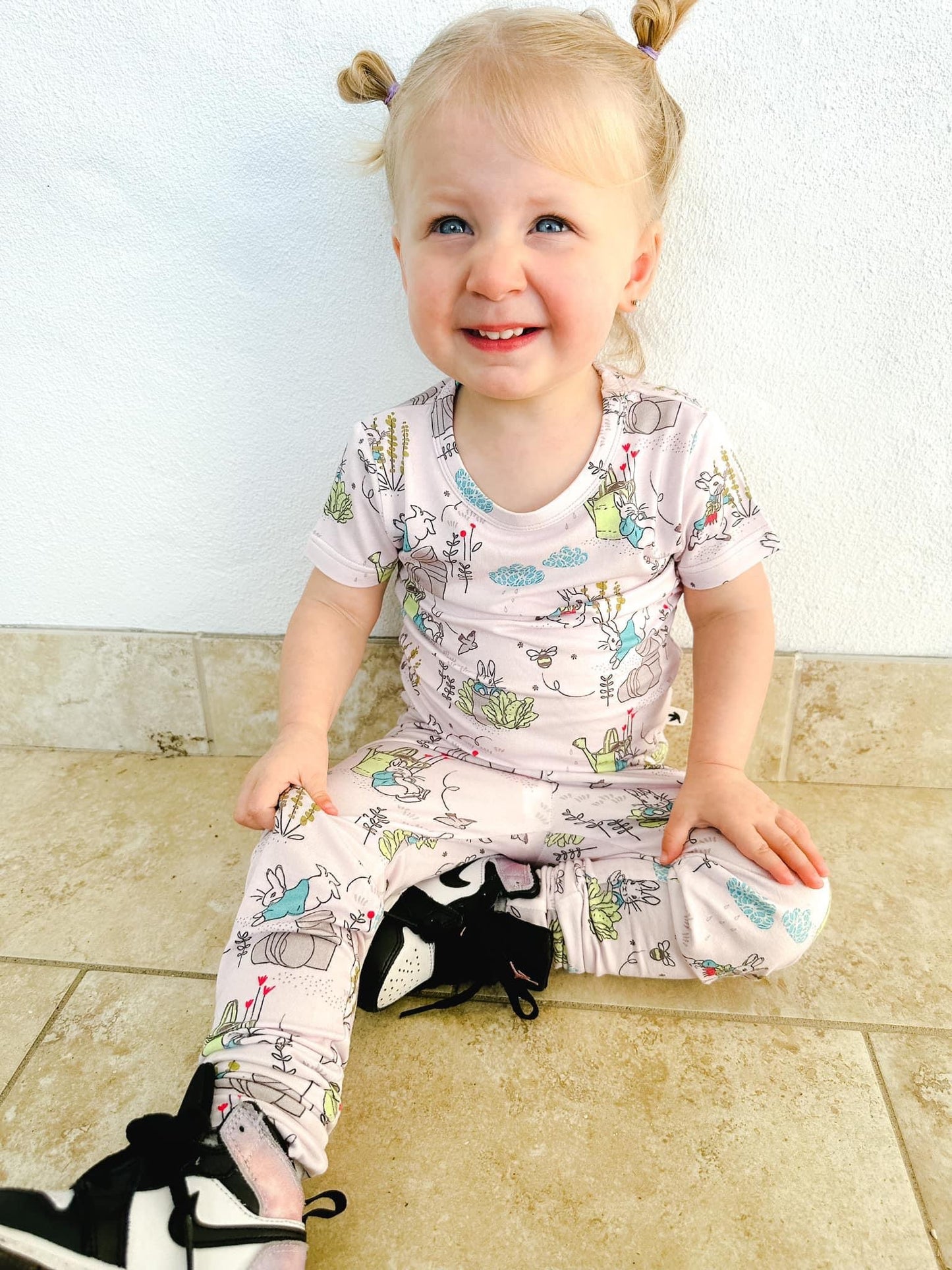 Mr. McGregor's Garden 2 Piece Pajamas | Peter Rabbit