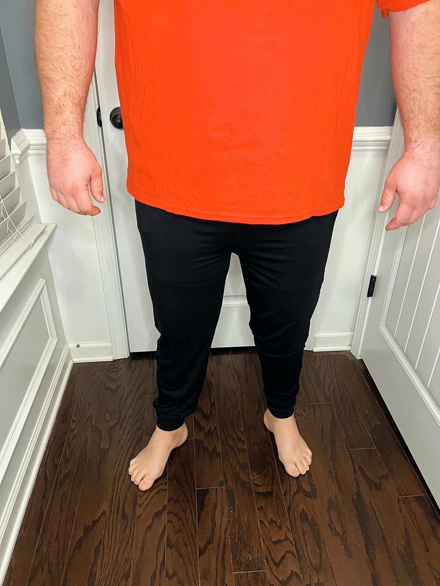 Black adult joggers