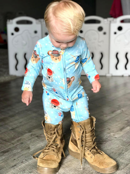 Salute + Snuggle Convertible Romper